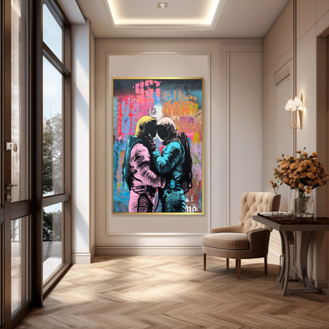 COSMIC EMBRANCE 51"x35.4"