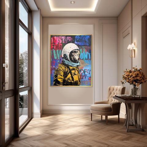 GALACTIC PRIMATE 47"x39.3"