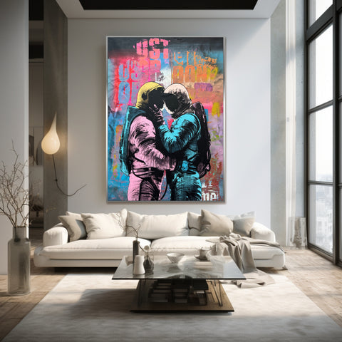 COSMIC EMBRANCE 51"x35.4"
