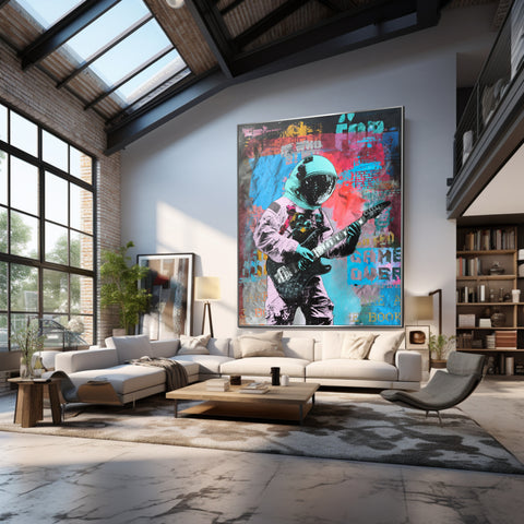SPACE MELODY 47"x39.3"