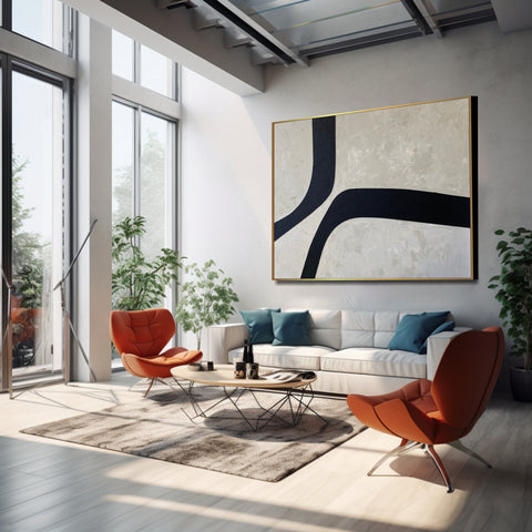 ELEGANT CURVES 40"x54" by Farida
