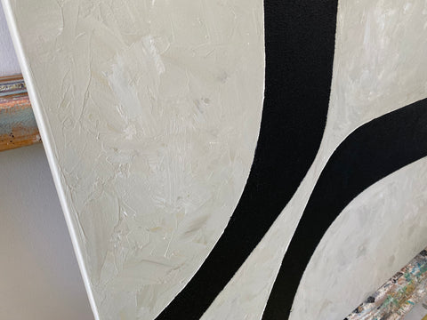 ELEGANT CURVES 40"x54" by Farida