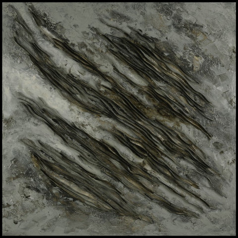 Invoice for the painting ORGANIC WAVES, unstretched in size 55"x55"