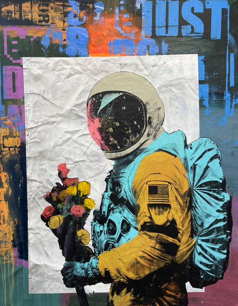 SPACE ROMANCE 51.2"x39.3"