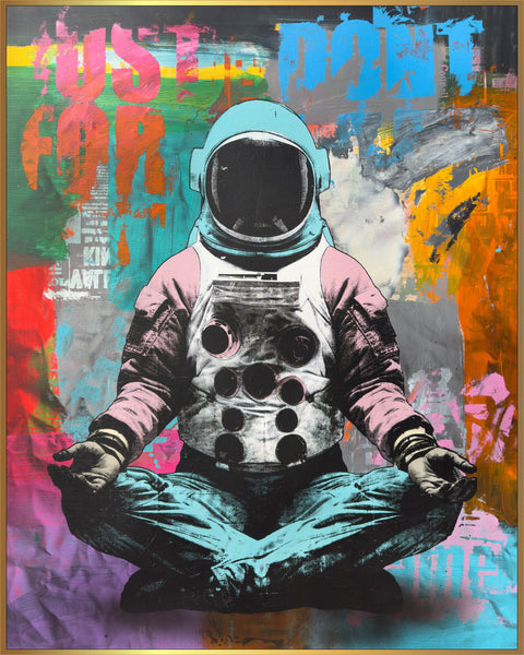 SPACE COSMONAUT 45"x39.3"