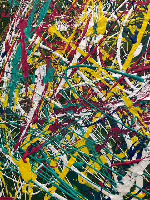 RHYTHMIC RIOT 60"x30" by Kryvonos