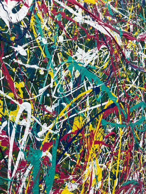 RHYTHMIC RIOT 30"x60" by Kryvonos