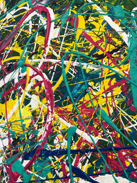 RHYTHMIC RIOT 60"x30" by Kryvonos